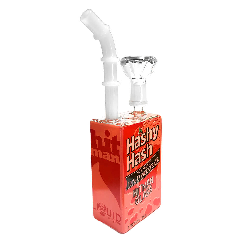 Bang en verre - Pipe à eau | Hashy Hash - Salvia la pépite verte