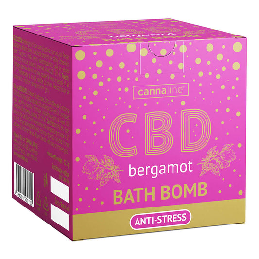Bombe de bain CBD bergamote - Salvia la pepite verte