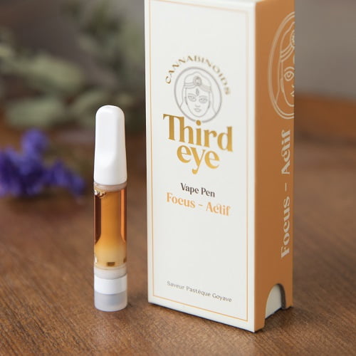 Cartouche CBD Focus Actif Full spectrum - Salvia la pépite verte
