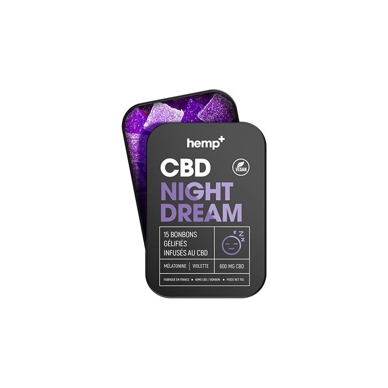Bonbons CBD et mélatonine - Salvia la pépite verte