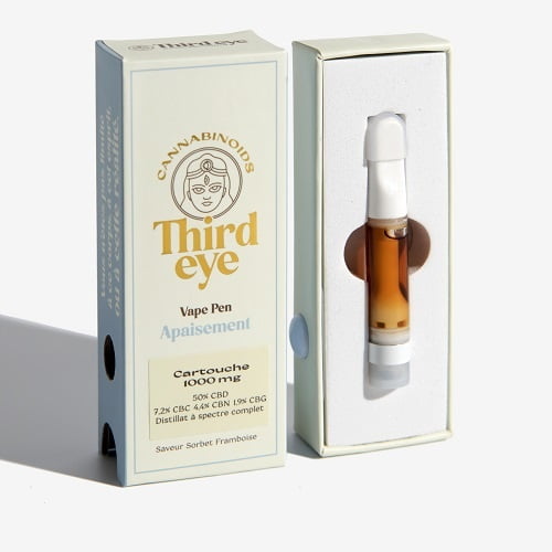 Cartouche CBD Apaisement Full spectrum - Salvia la pépite verte