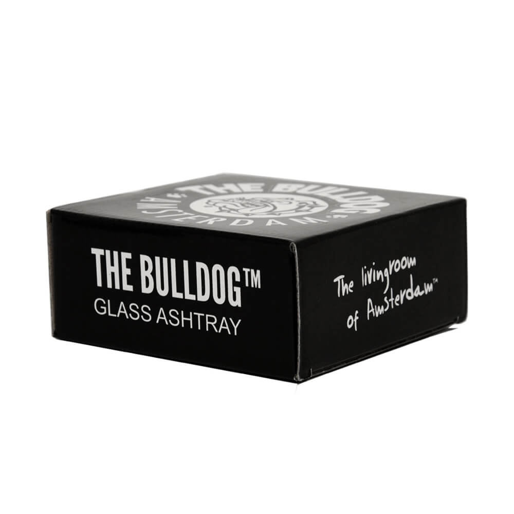 Cendrier en verre - The Bulldog - Salvia la pépite verte