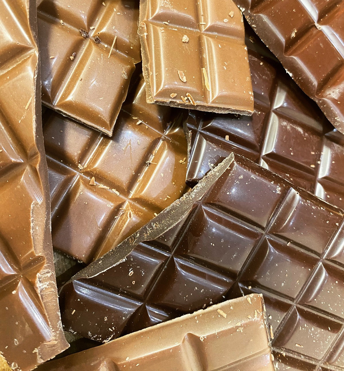 Chocolat chanvre CBD et autres gourmandises