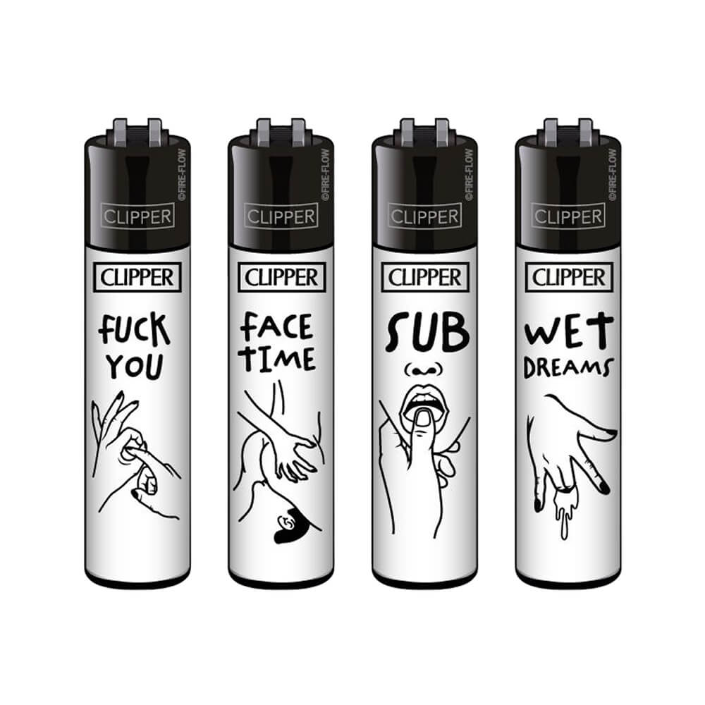 Briquet Clipper Face Time 🔞