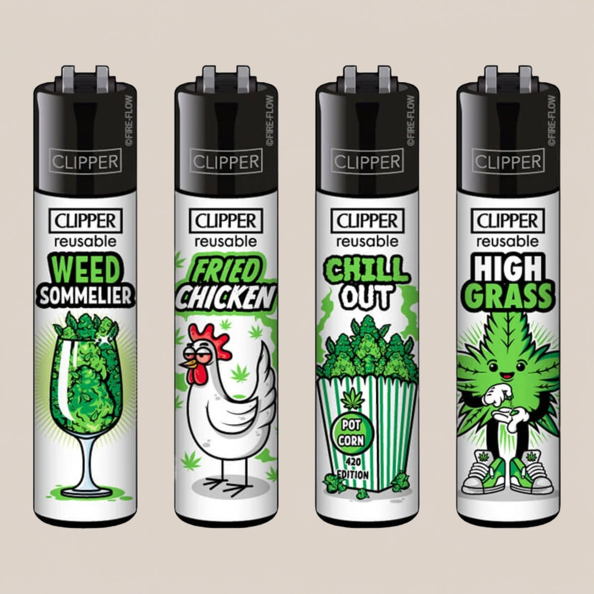 Briquet Clipper - Weed sommelier - Salvia la pépite verte
