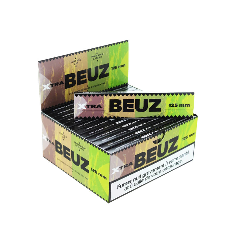 Feuilles à rouler - BEUZ Xtra long size slim - Salvia la pépite verte