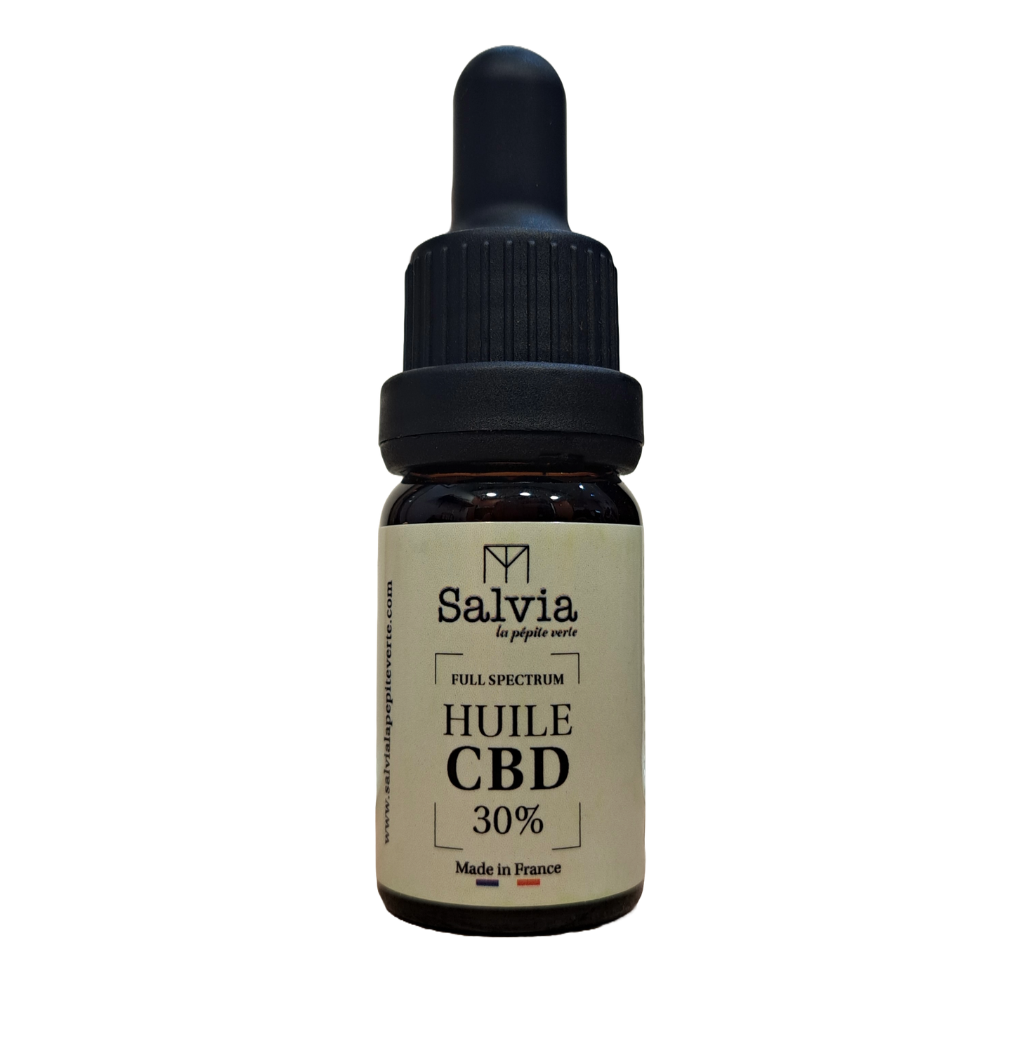 Huile CBD full spectrum pêche & abricot - Salvia la pépite verte