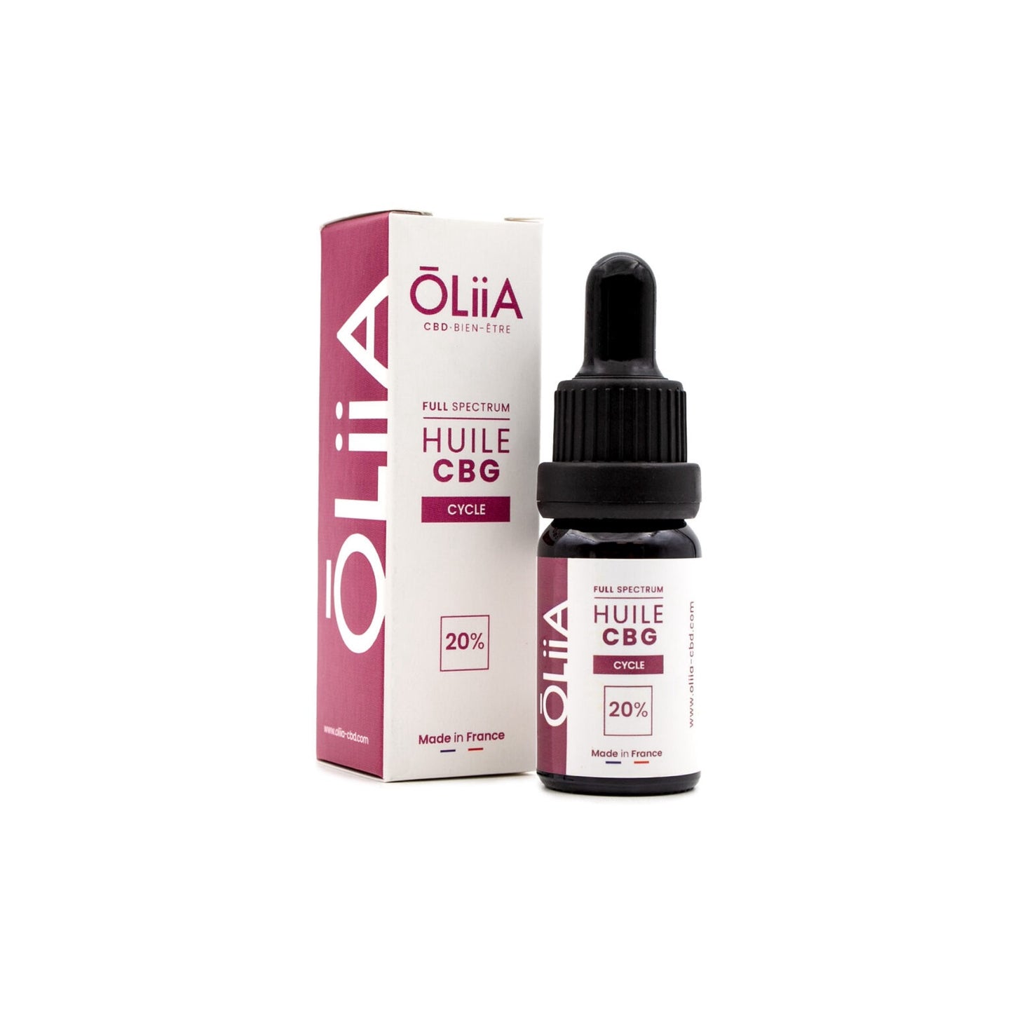 Huile CBG cycle - Salvia la pépite verte