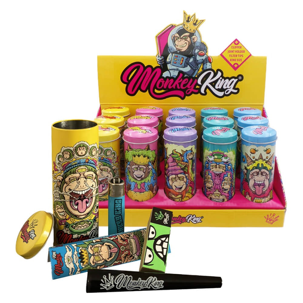 Kit Monkey King boite ronde - Salvia la pépite verte