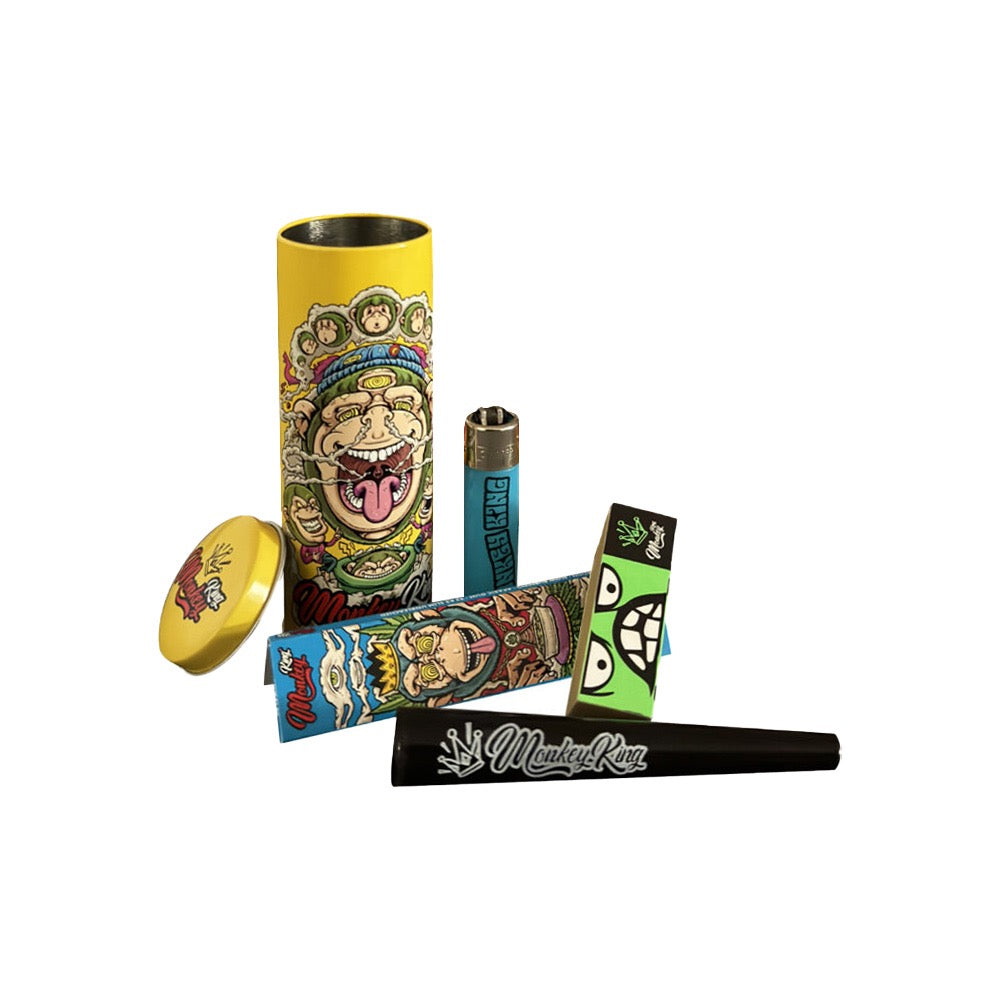 Kit Monkey King boite ronde - Salvia la pépite verte
