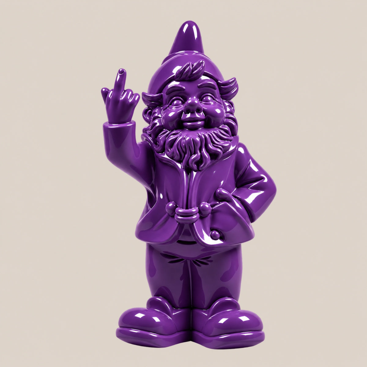 Nain de jardin FUCK - Violet - Salvia la pépite verte