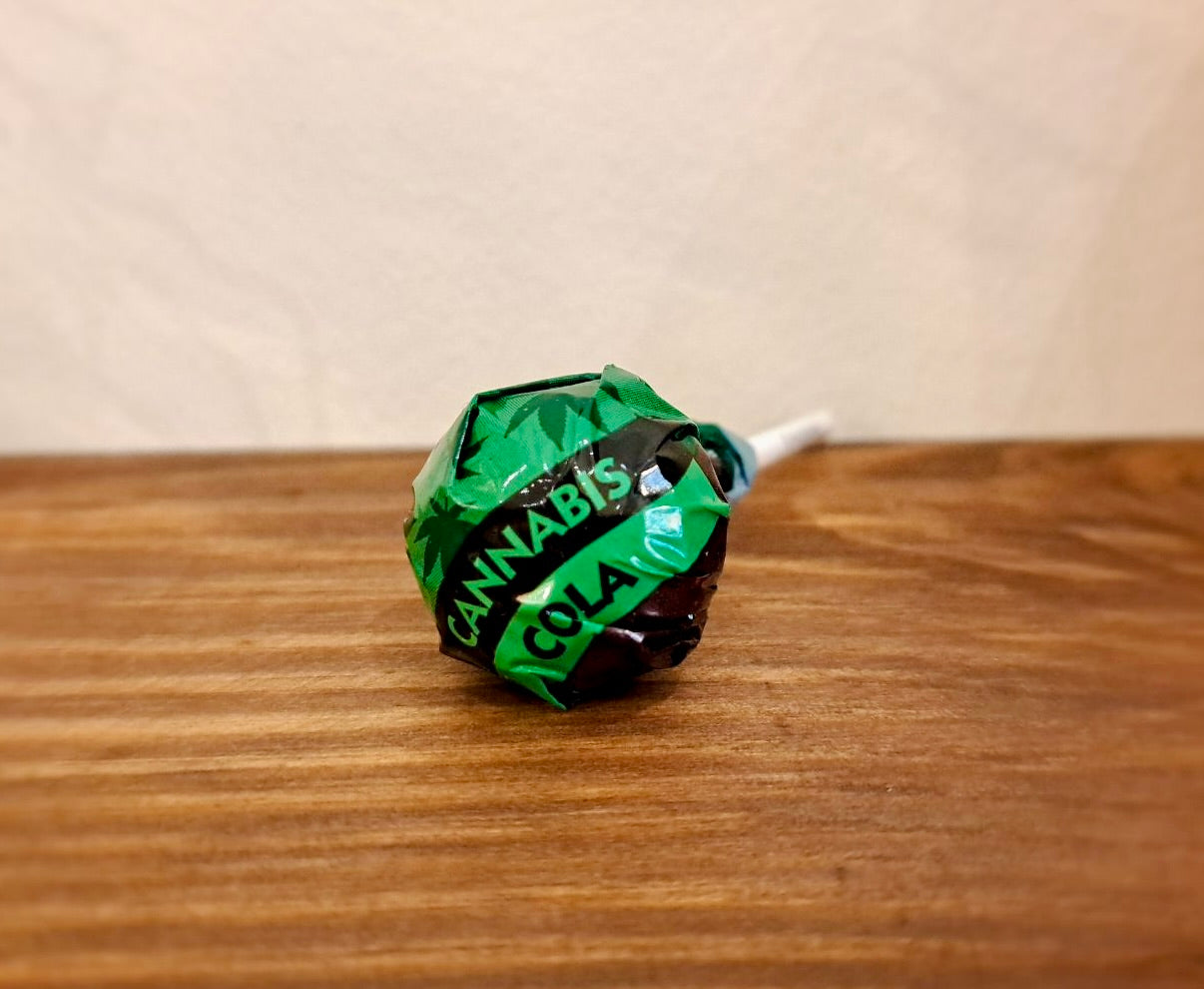 Sucette Cannabis Cola - Salvialapepiteverte