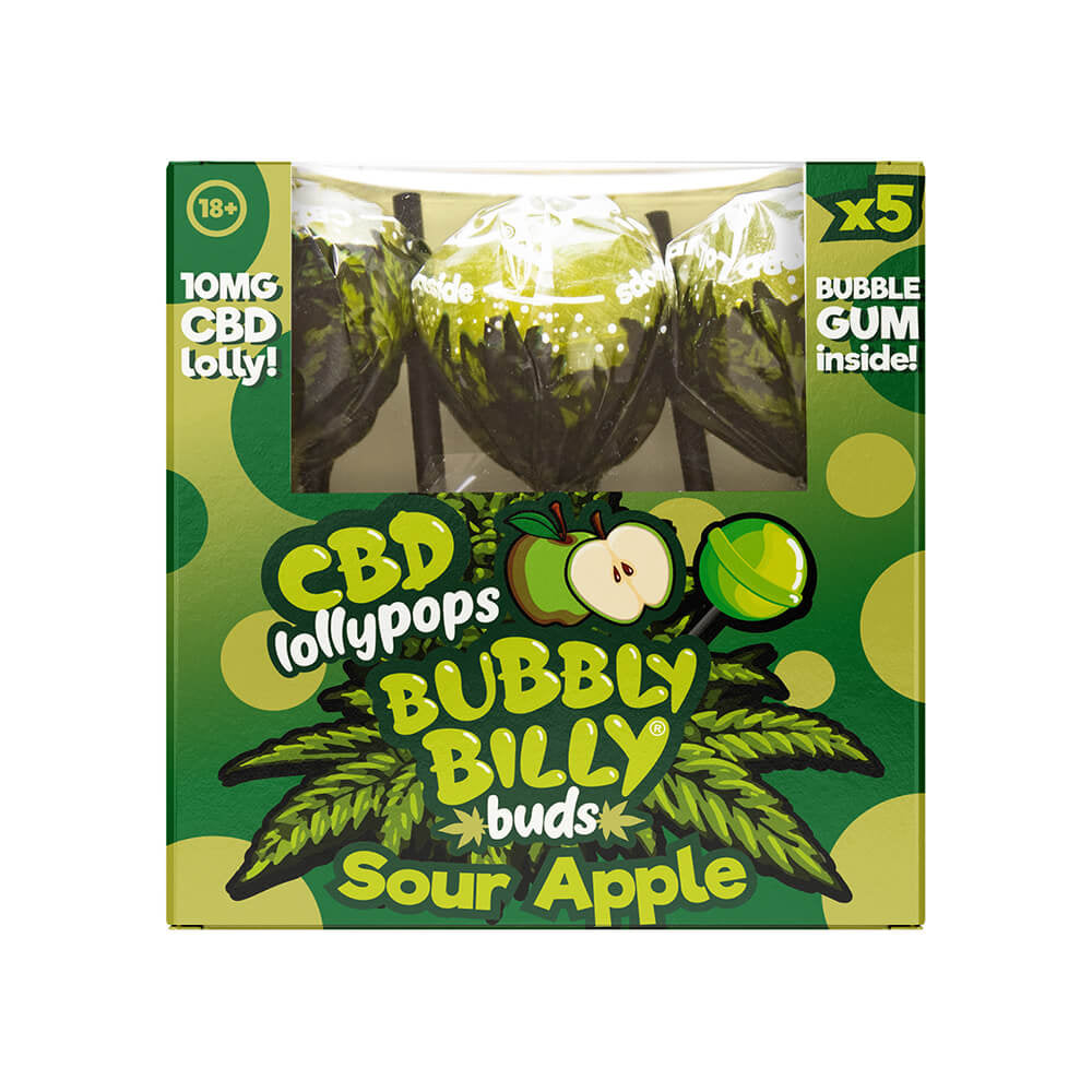 Sucettes pomme CBD - Salvia la pépite verte