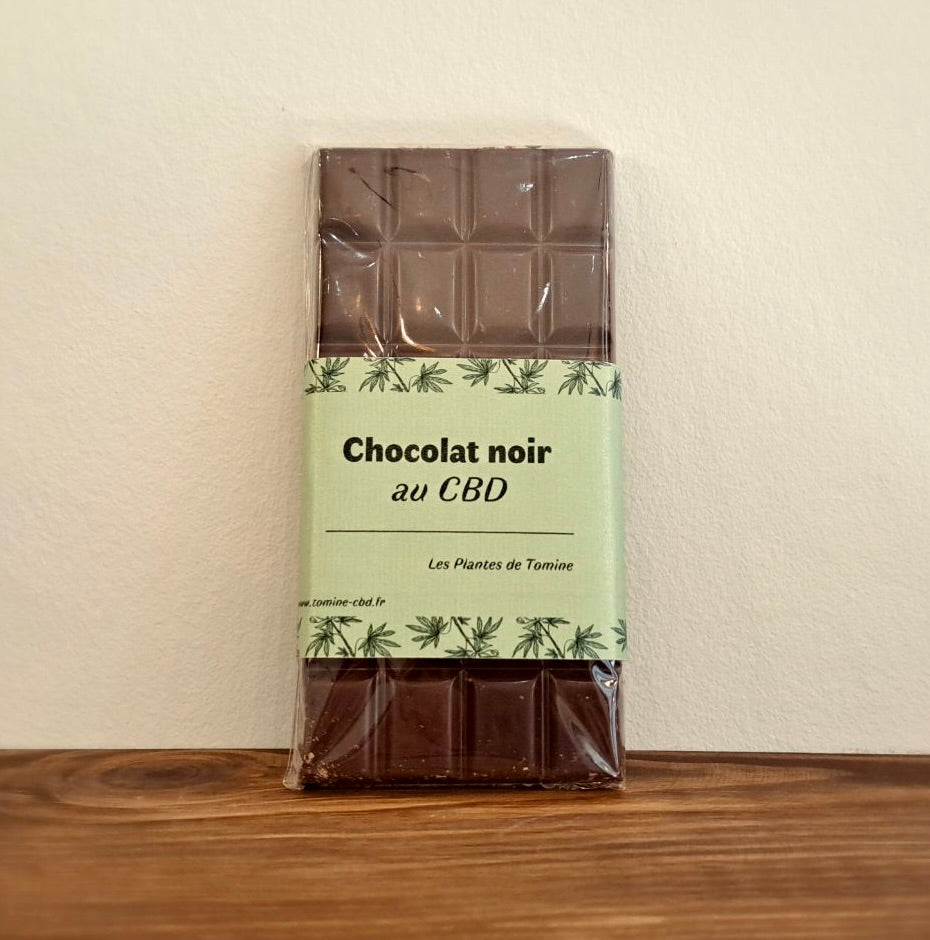 Chocolat noir au CBD - Salvialapepiteverte