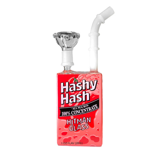 Bang en verre - Pipe à eau | Hashy Hash - Salvia la pépite verte