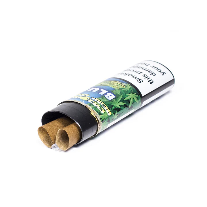 Blunt pré-roulé Cyclones Hemp Cones - Blue - Salvia la pépite verte