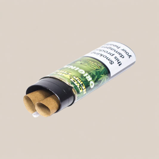 Blunt pré-roulé Cyclones Hemp Cones - Original - Salvia la pépite verte