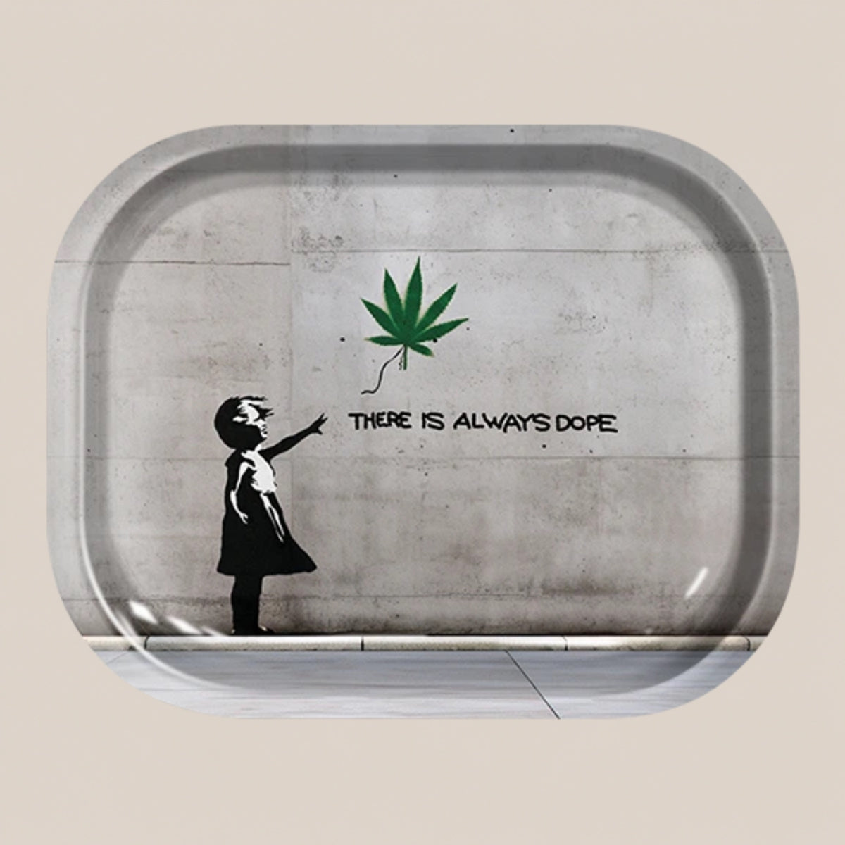 Boîte de rangement avec plateau - There is always Dope - Salvia la pépite verte