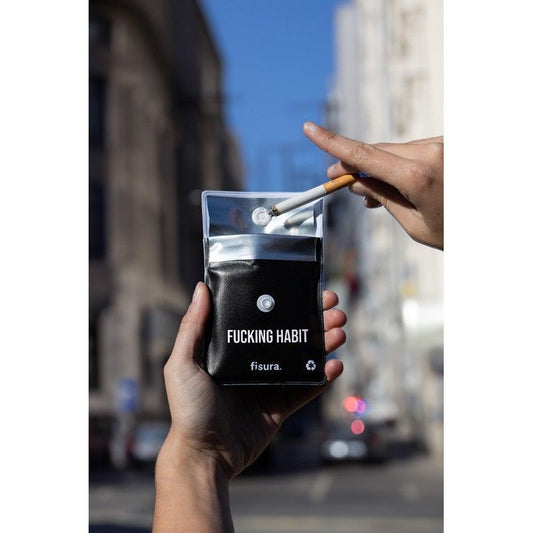 Cendrier portable - Fucking Habit - Salvia la pépite verte