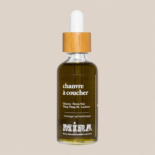 Chanvre à coucher - Massage Aphrodisiaque - Salvia la pépite verte