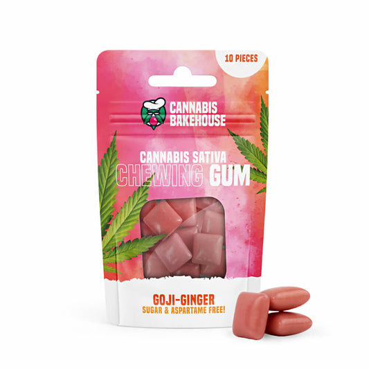 Chewing-gum cannabis goji gingembre - Salvia la pepite verte