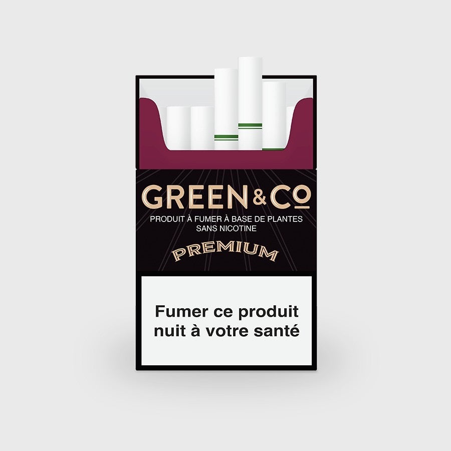 Cigarettes Green&co Premium - Salvia la pépite verte