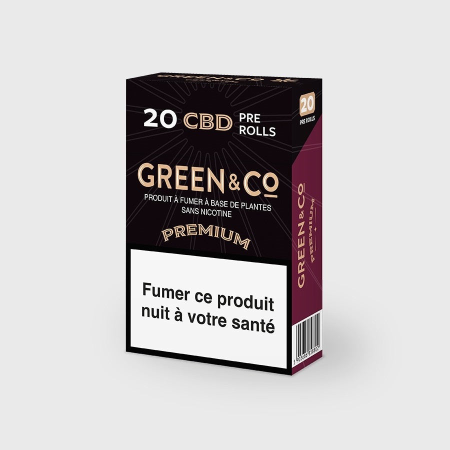 Cigarettes Green&co Premium - Salvia la pépite verte