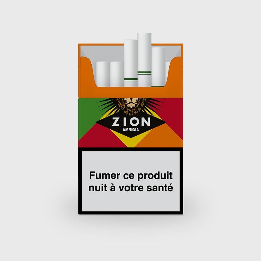 Cigarettes Zion Amnésia - Salvia la pépite verte