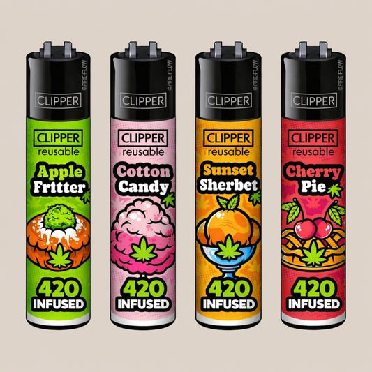 Briquet Clipper - 420 infused - Salvia la pépite verte