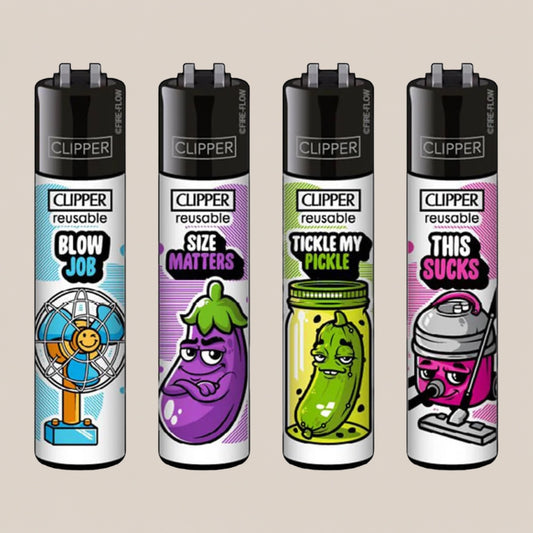 Briquet Clipper - Blow job - Salvia la pépite verte