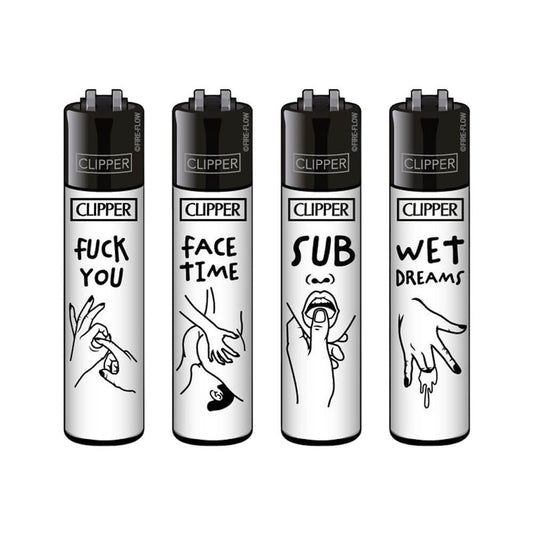 Briquet Clipper Face Time 🔞