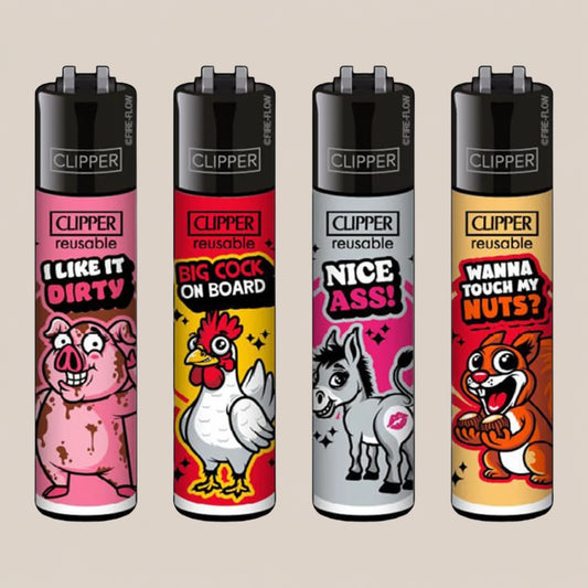 Briquet Clipper - I like it dirty - Salvia la pépite verte