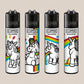 Briquet Clipper - Licorne - Salvia la pépite verte