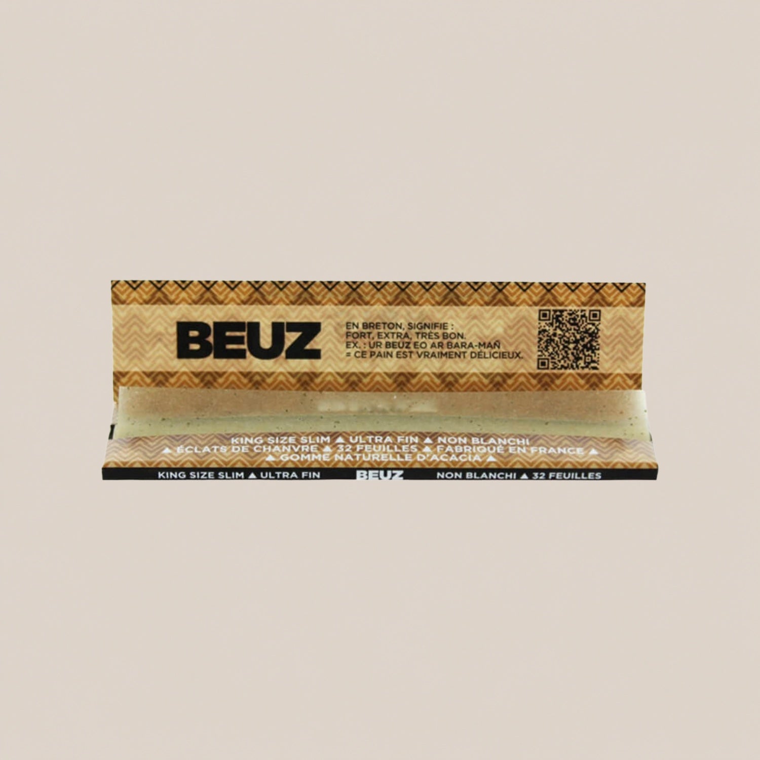 Feuilles à rouler BEUZ STAR King size slim - Salvia la pépite verte