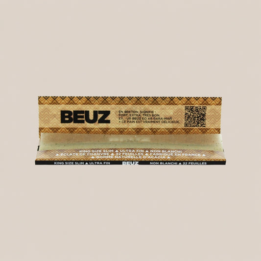 Feuilles à rouler BEUZ STAR King size slim - Salvia la pépite verte