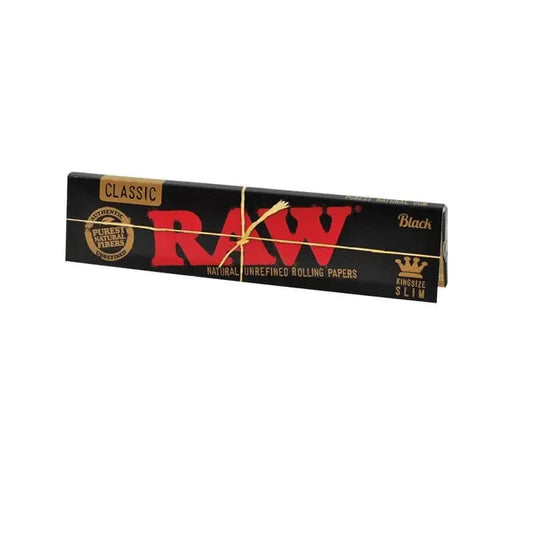 Feuilles à rouler - Raw King size slim Black - Salvia la pépite verte