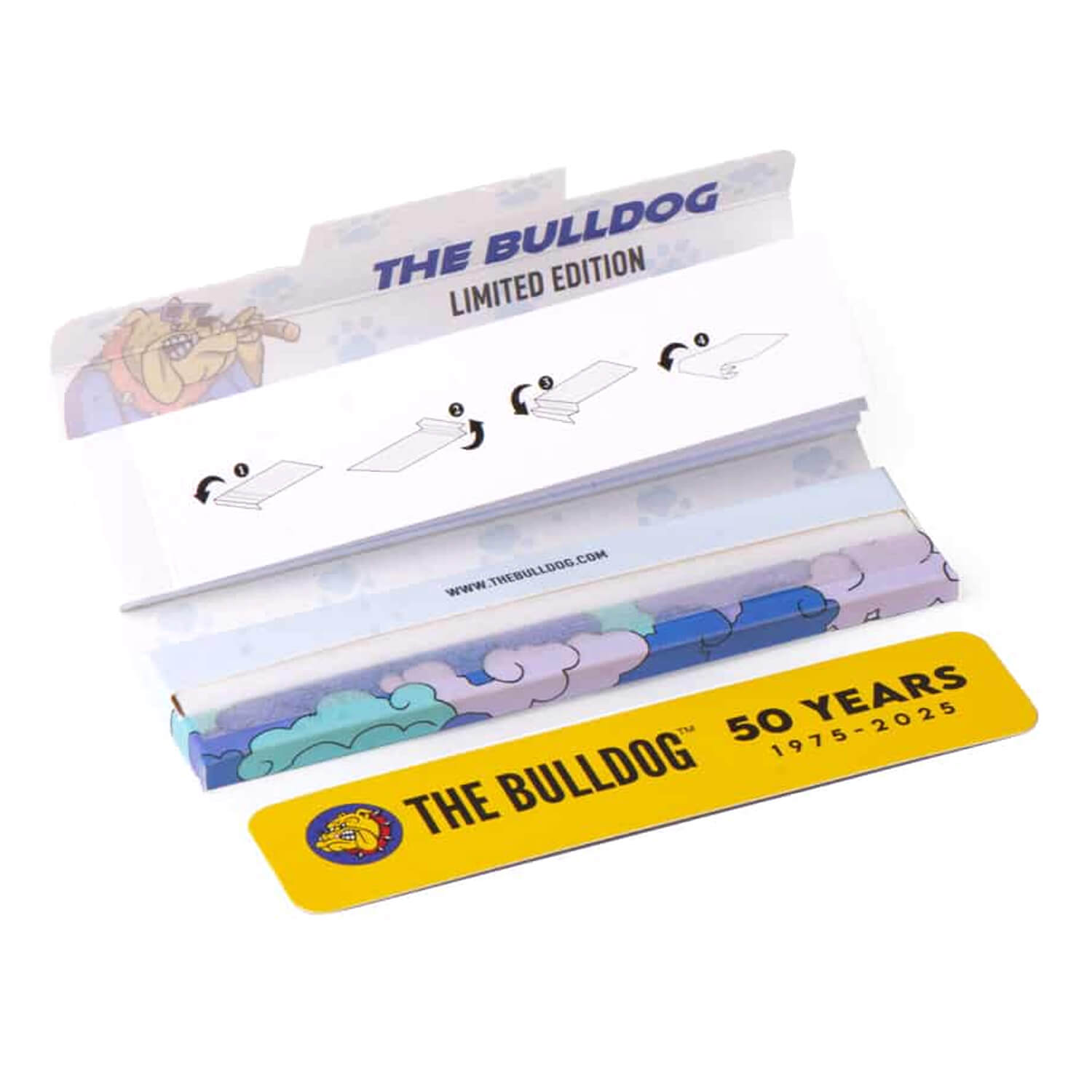 Feuilles à rouler - The Bulldog Limited Edition king size slim + cartons - Salvia la pépite verte
