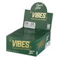 Feuilles à rouler - Vibes Organic Hemp king size slim + cartons - Salvia la pépite verte