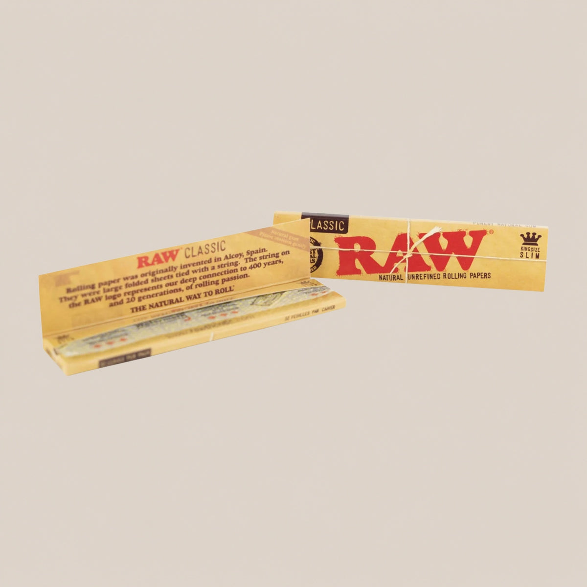 Feuilles à rouler Raw king size slim classic - Salvia la pépite verte