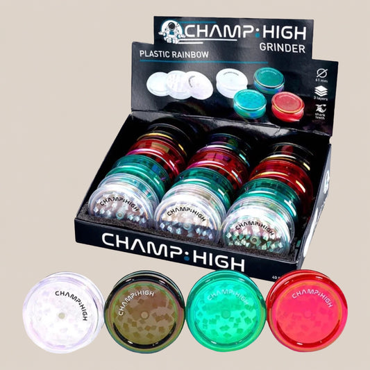 Grinder Champ High plastique - Salvia la pépite verte
