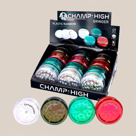 Grinder Champ High plastique - Salvia la pépite verte