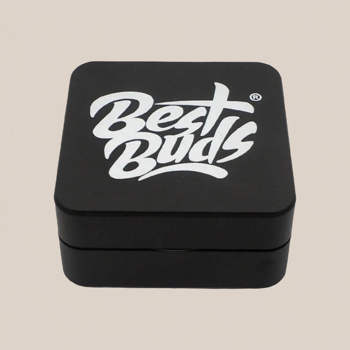 Grinder Best Buds en aluminium - Carré - Salvia la pépite verte