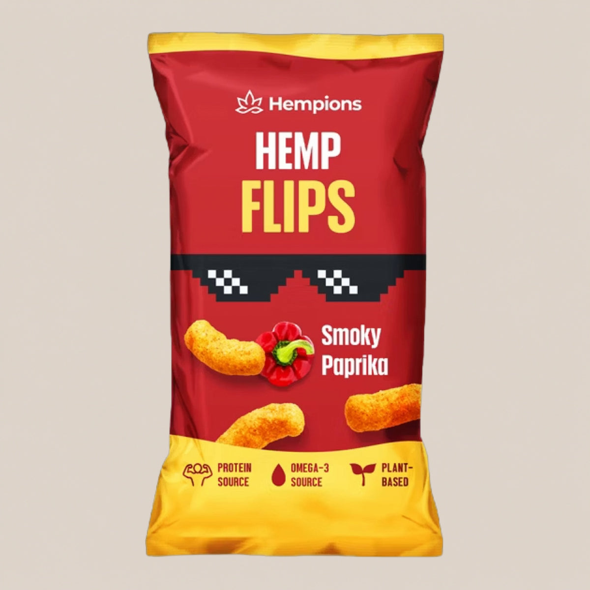 Hemp Flips - Smoky paprika - Salvia la pépite verte