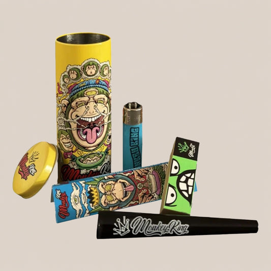 Kit Monkey King boite ronde - Salvia la pépite verte