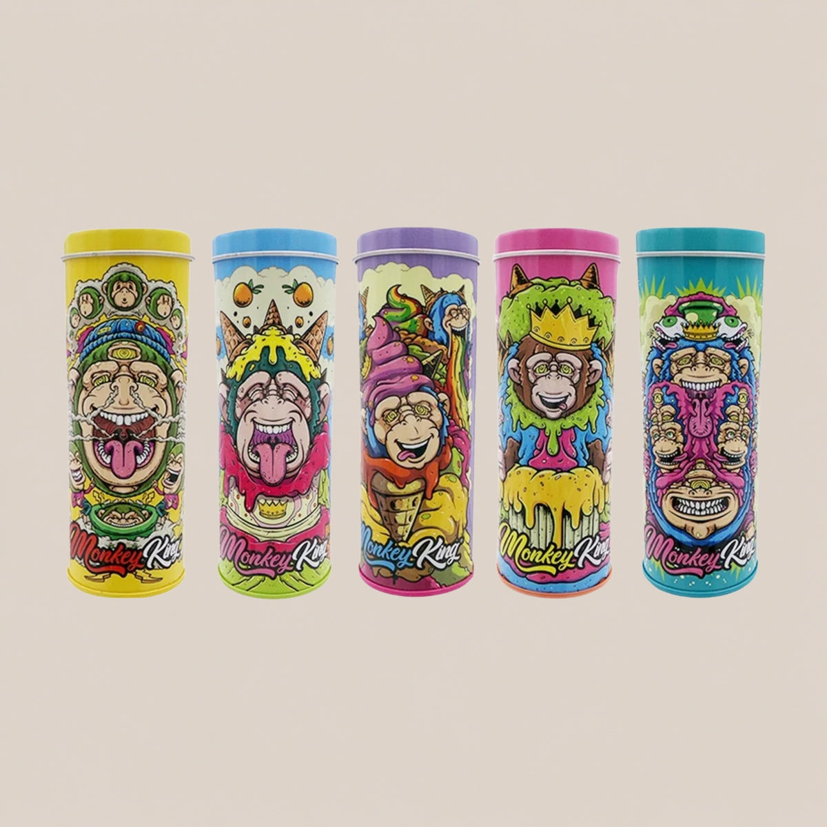 Kit Monkey King boite ronde - Salvia la pépite verte