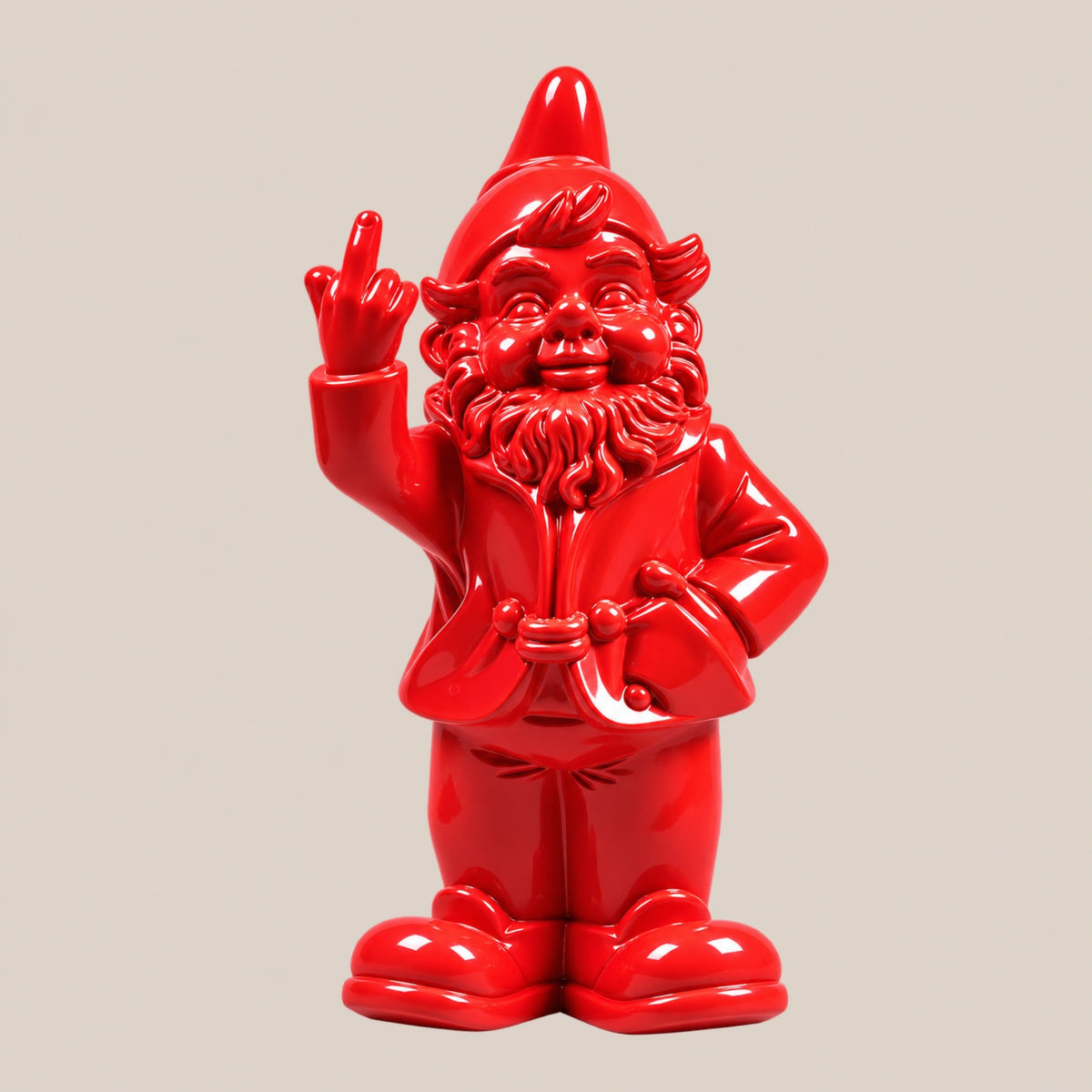 Nain de jardin FUCK - Rouge - Salvia la pépite verte