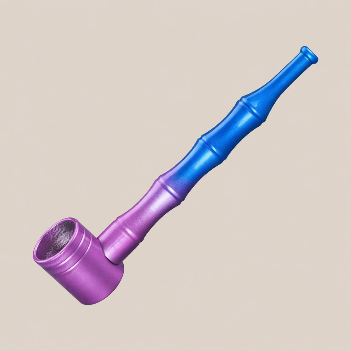 Pipe - Bambou violet et bleu - Salvia la pépite verte