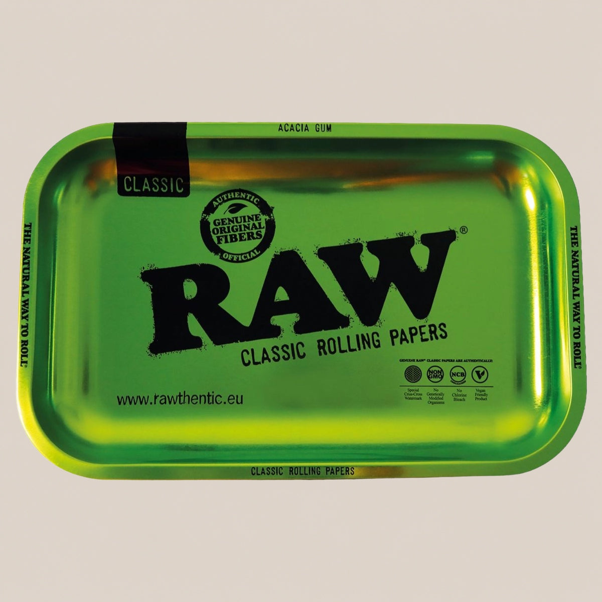 Plateau à rouler - Raw green - Salvia la pépite verte