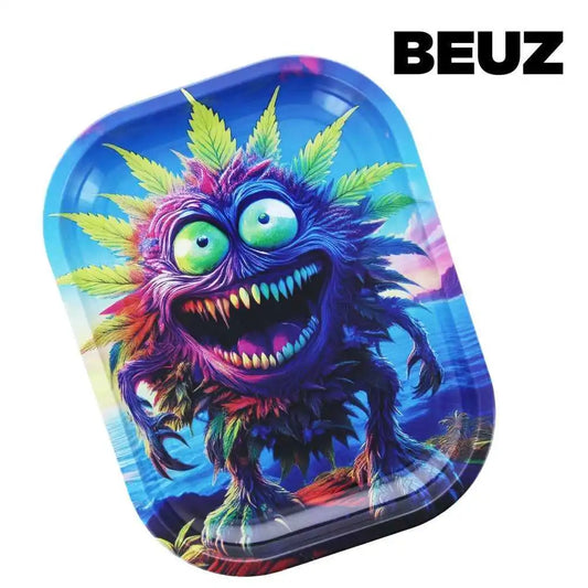 Plateau à rouler - Weedmonster - Salvia la pépite verte