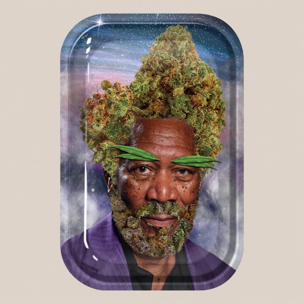 Plateau à rouler - Weedman - Salvia la pépite verte